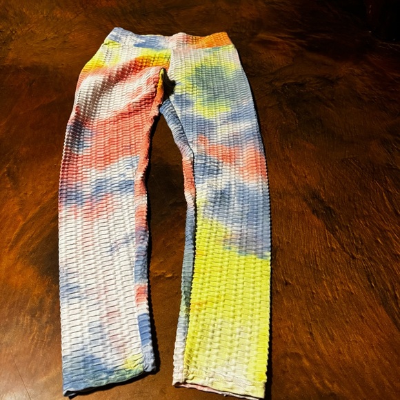 Colorful Tie-Dye Leggings - Picture 1 of 4
